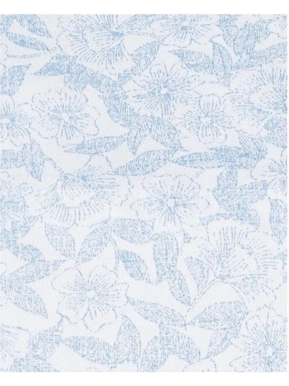 Laura Ashley Blossoming Blue Full 4-Piece Cotton Sateen Sheet Set 300TC NWT
